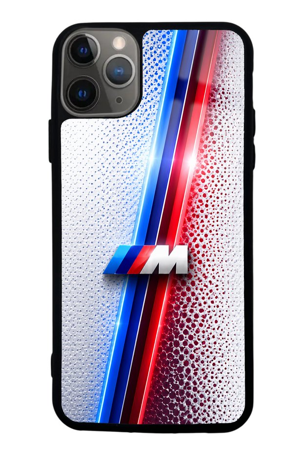 iPhone 11 Pro Max White M2 Design Glossy Phone Case