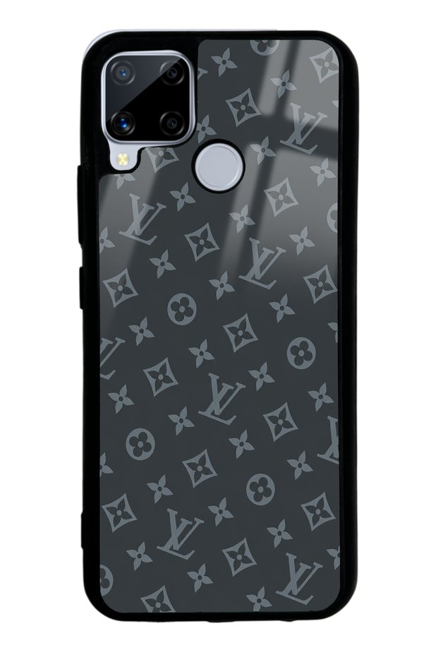 Realme C15 Gray Lv Design Glossy Phone Case