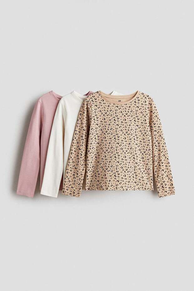 3-pack long-sleeved tops