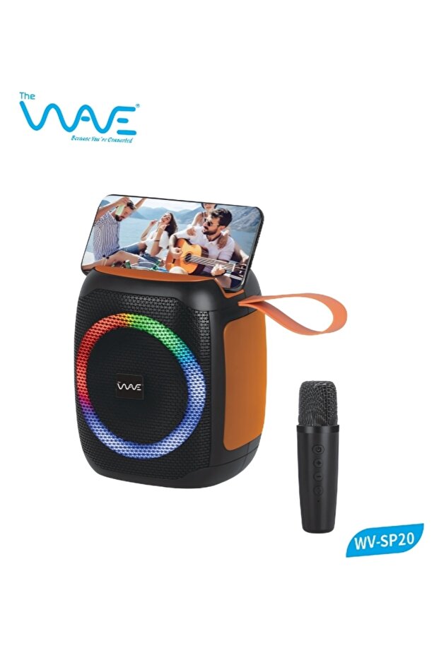 Wireless Super Bass Speaker with Mic SP20