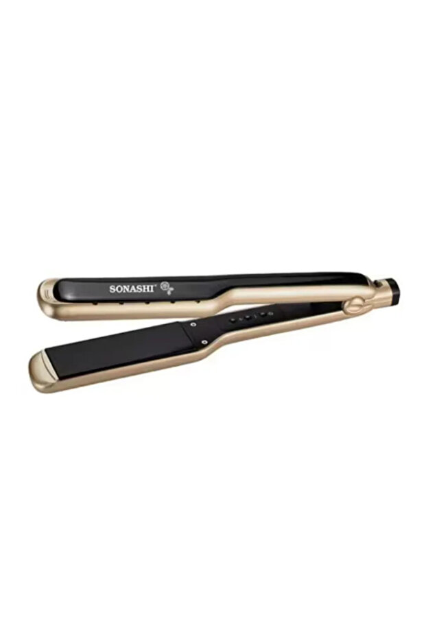 SHS-2059 Wet Dry Hair Straightener With eramic Coating Plate Sleek And Blue Digital LED Display