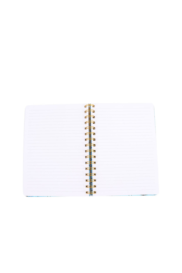 A5 Spiral Notebook with Laser Geometric Pattern - 5