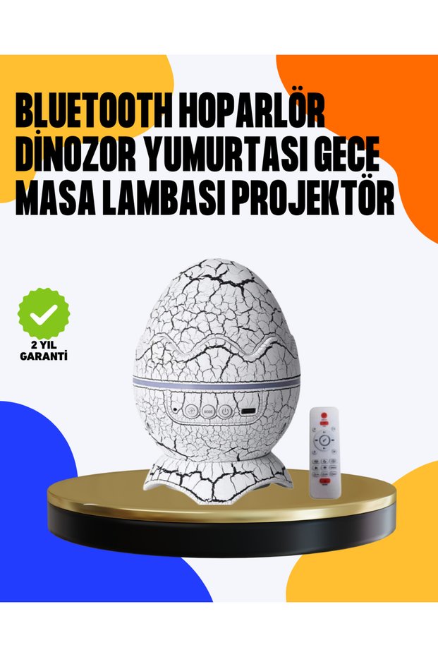 جهاز عرض LED Galaxy عالي الوضوح + جهاز نوم مزود بـ 19 صوتًا
