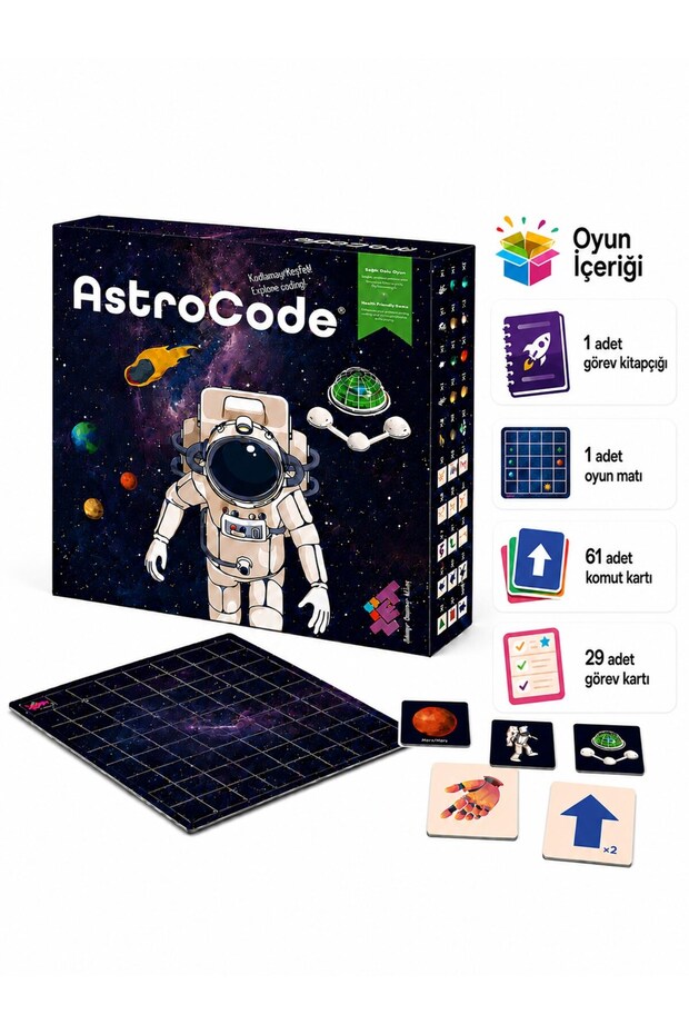 Smart Code - Astrocode Kodlama Seti 5+ Yaş 1+ Oyuncu - 4