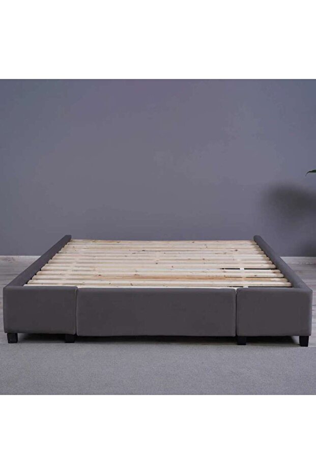 Olympia Base Velvet Grey 180x200 Cm