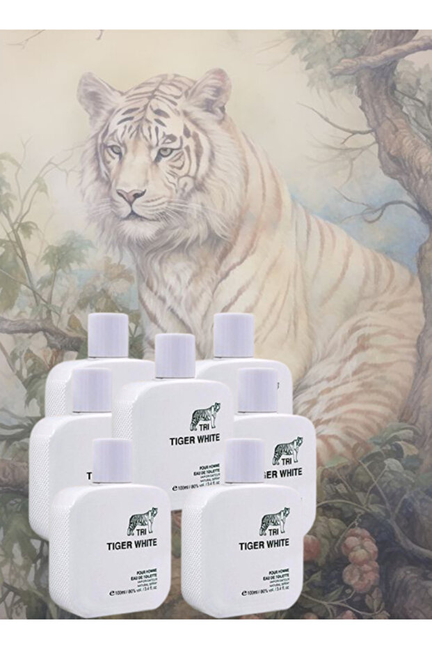 7 قطع عطر تايجر وايت 100 مل
