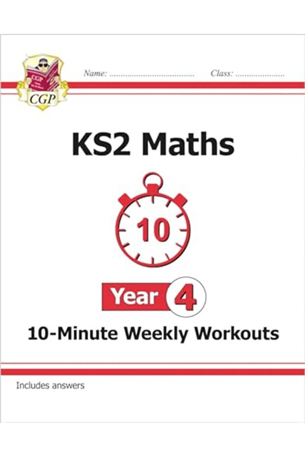 KS2 Maths 10-Minute Weekly Workouts - Year 4
