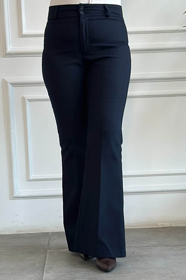Two Button Flared Trousers - 6
