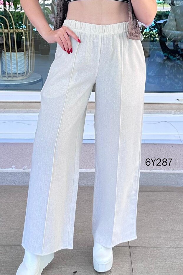 Casual Linen Trousers 6Y287