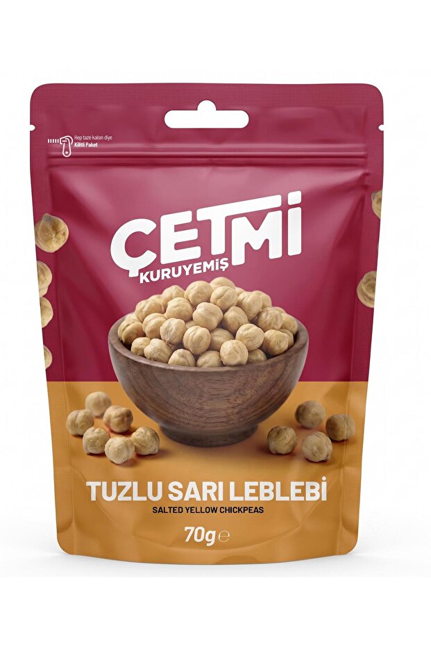 TUZLU SARI LEBLEBİ 70GR