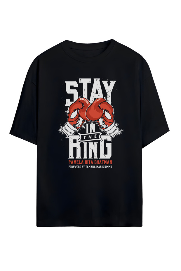 Boxing Printed Unisex 100% Cotton Oversize T-Shirt