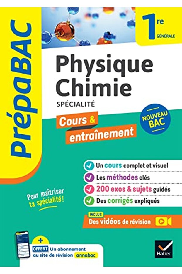 Prepabac Physiquechimie 1Re Generale Specialite) Nouveau Programme De Premiere