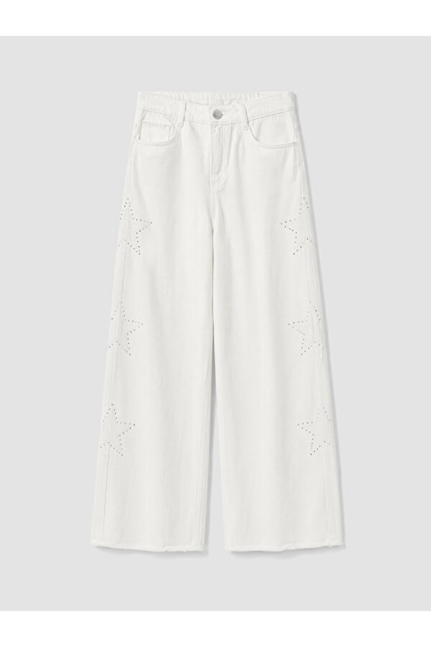 I Wide Leg Stoned Girls' Jean Pants from Freezen Store