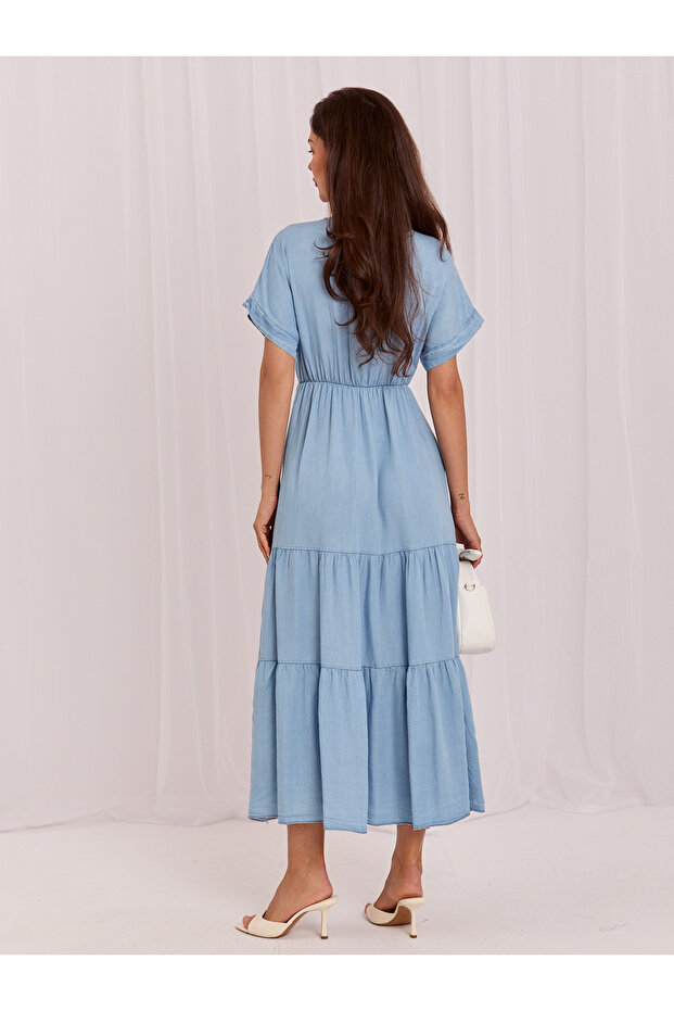 Rochie Dama Albastru - 5