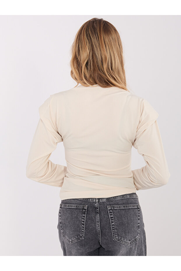Bluza Dama Bej - 4