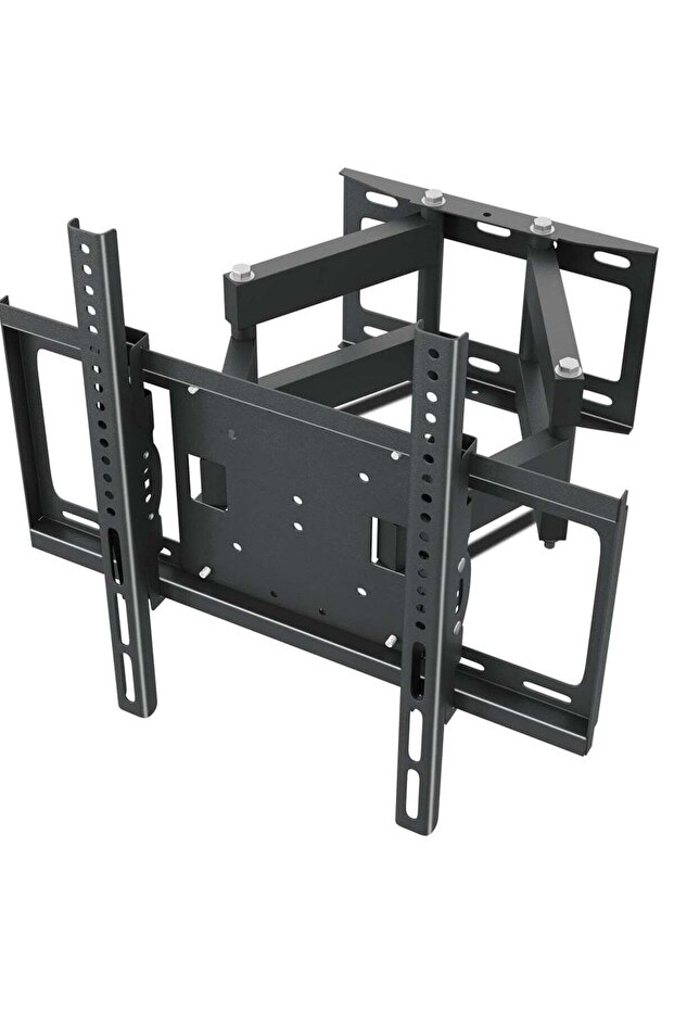 TV Stand for 26-75 Inch TV, Wall Mount with Double Arm Bracket, 40kg Capacity.