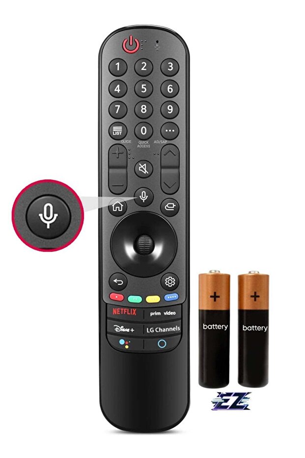 Replacement Remote Control for LG MR22GA MR21GA Magic Smart LCD LED 3D HDTV Most Smart TVs 2021 2022 (Voice Search) with battery