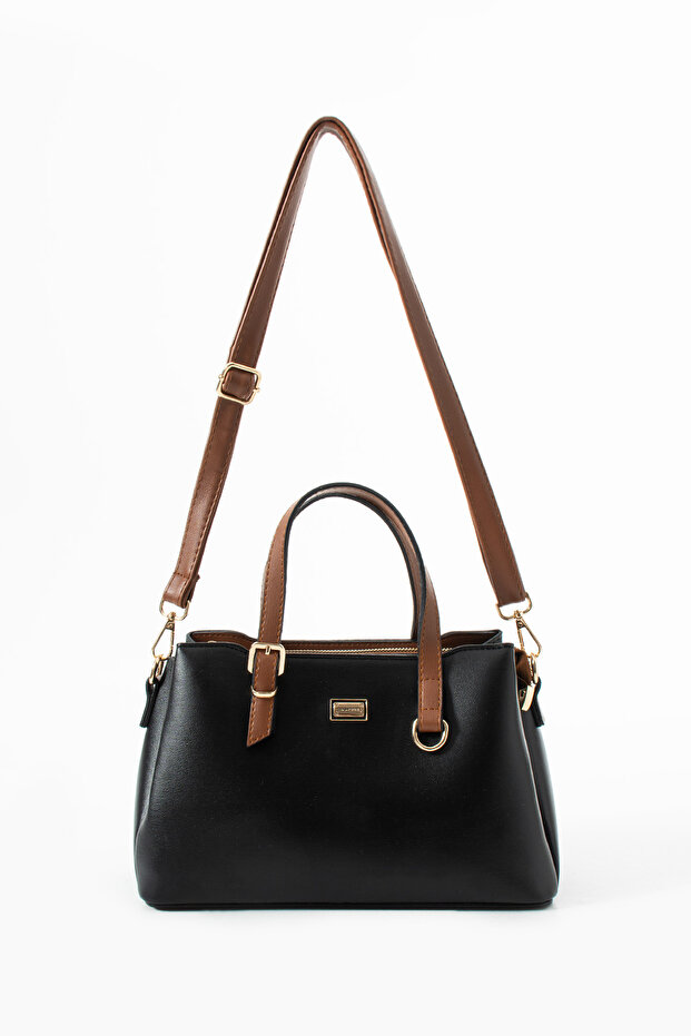 Women's Classic Hand and Shoulder Bag with Adjustable Strap, Stylish Daily Bag