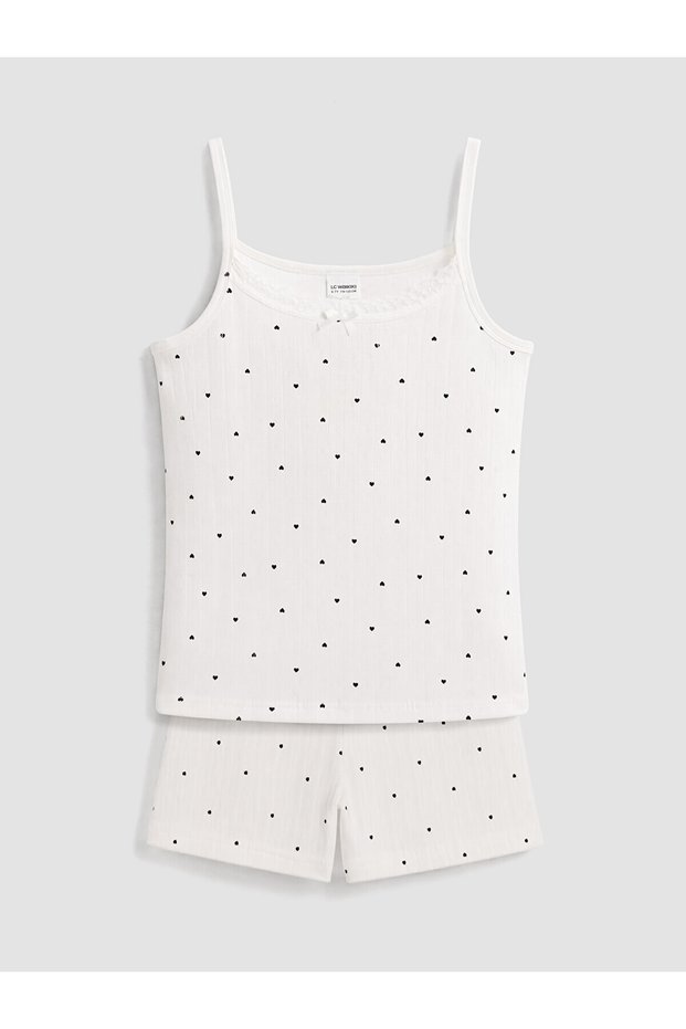 Vizyon New Season Girls' Shorts Pajama Set