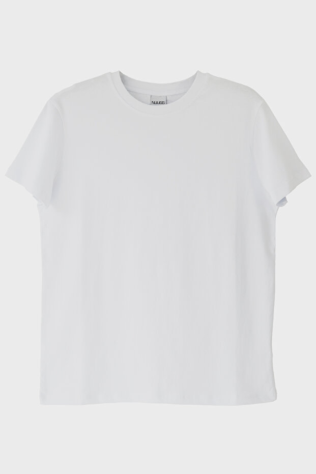 Basic White T-Shirt - 1