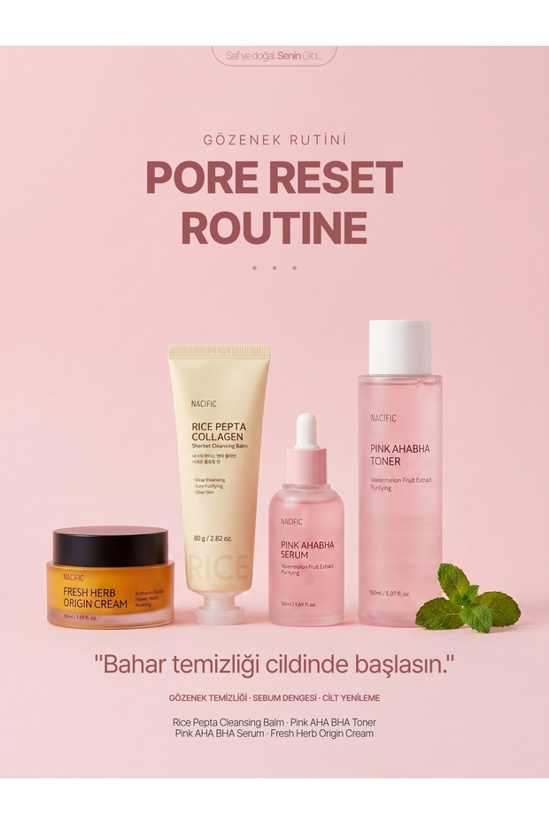SPRING PORE RESET ROUTINE (Gözenek Rutini)
