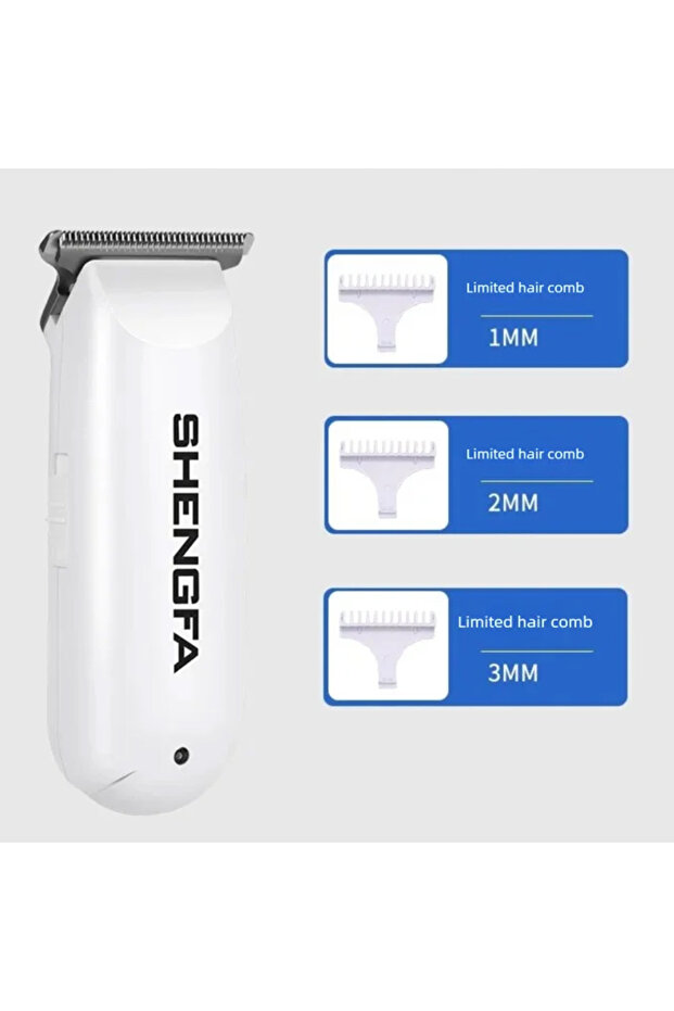 mini Trimmer Mini Haircut Machine 0 mm T Steel Blade Rechargeable Clipper Barber Shop Professional C