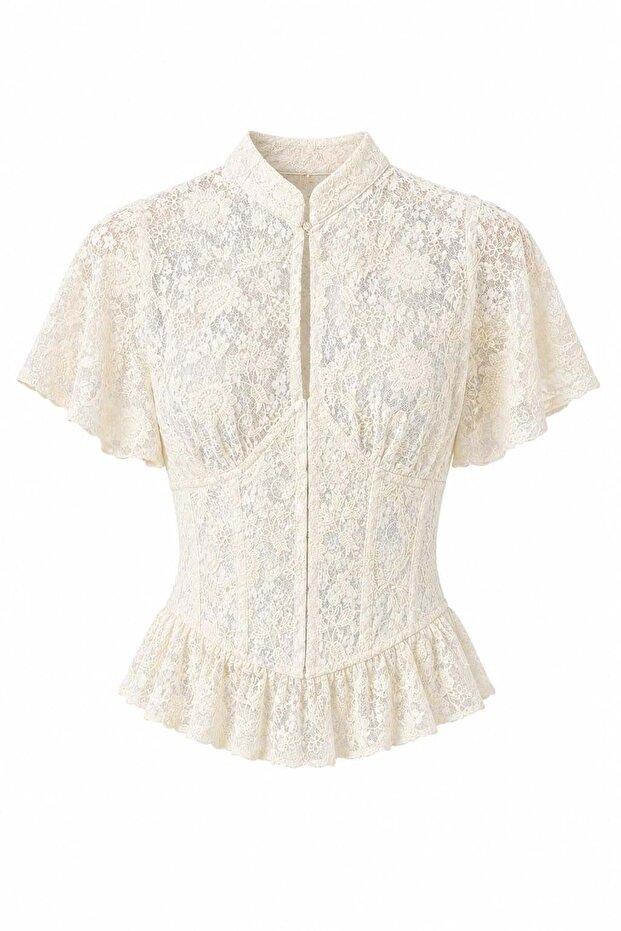 Lace Vintage Blouse