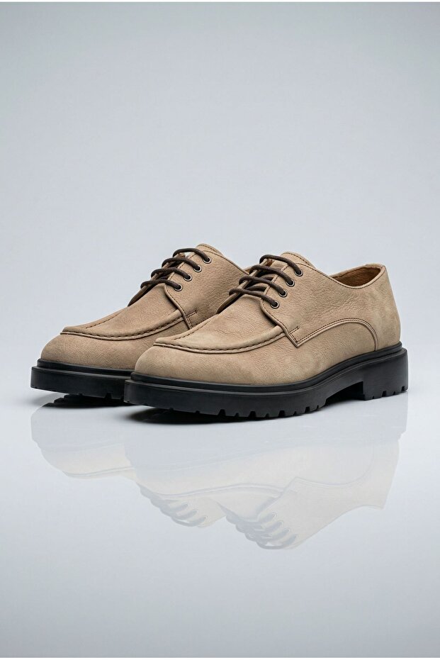 Aquet Saraçlı Laced Genuine Leather Men's Classic Shoes