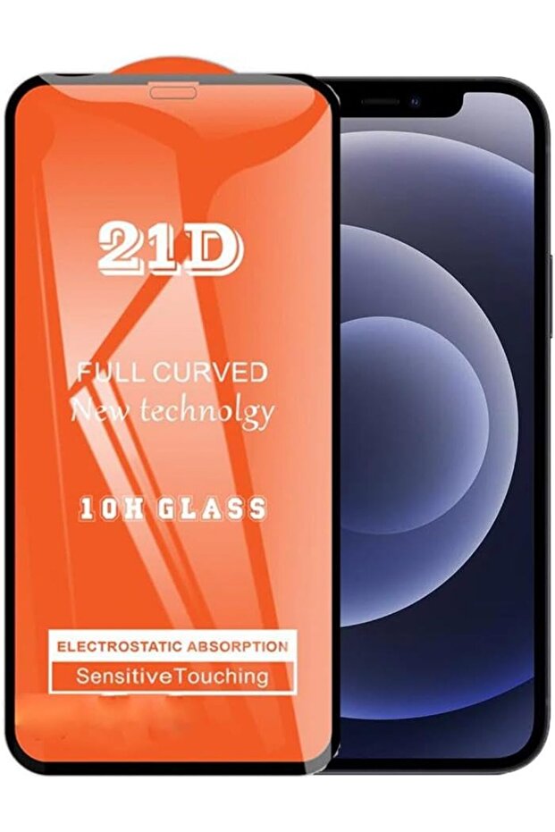 واقي شاشة edl shop متوافق مع iPhone 12 Mini 5.4 21D بتغطية كاملة edl shop 1290799