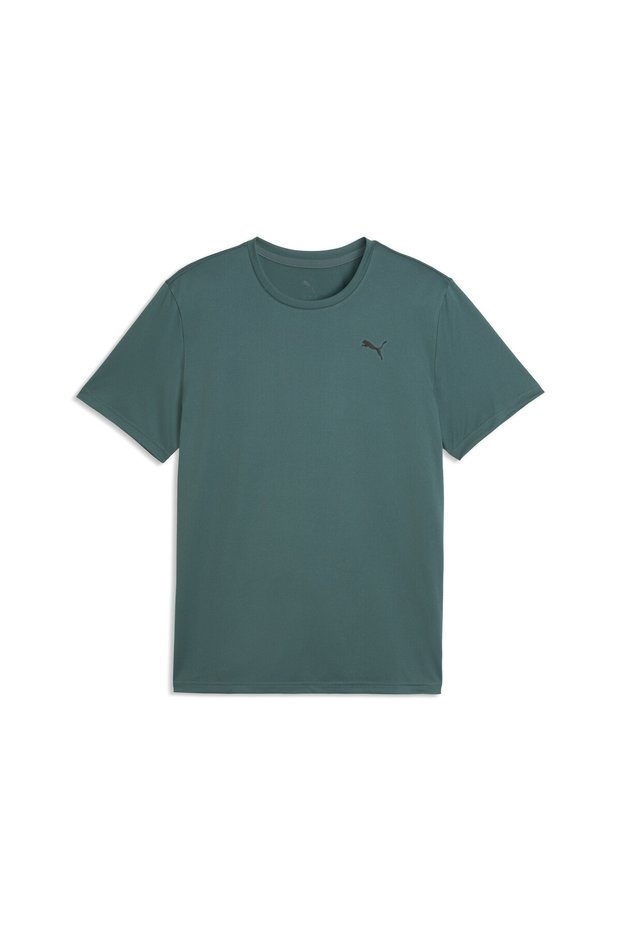 TAD ESSENTIALS Einfarbiges T-Shirt mit Cat Logo