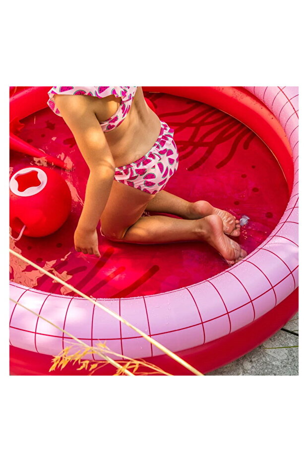 Inflatable pool Dippy 120 cm, Red