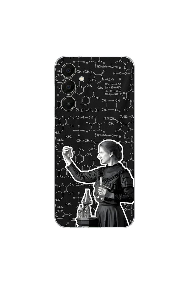 Samsung Galaxy A16 Compatible Scientist 3 Design Transparent Case