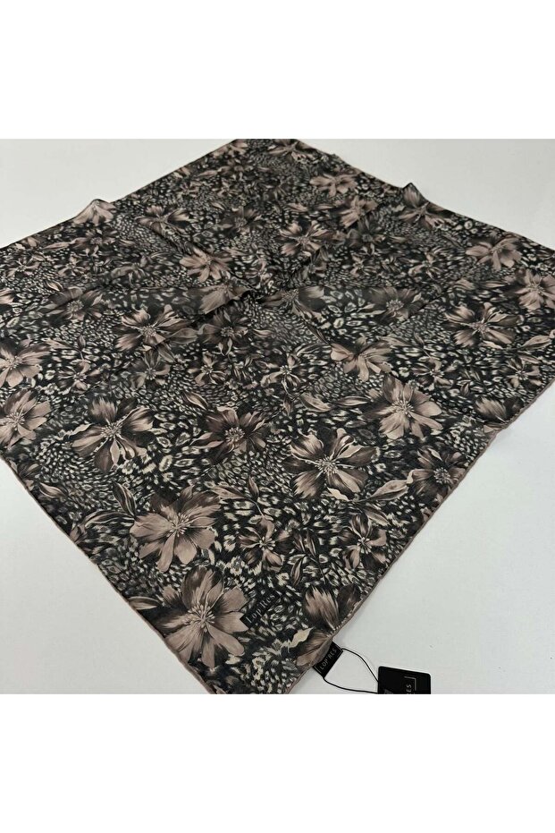 Lop'Res Soft Cotton Scarf Black Vision Ldna1505