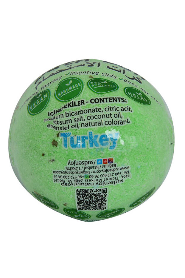Eucalyptus handmade bath ball soap green 90-120 gr