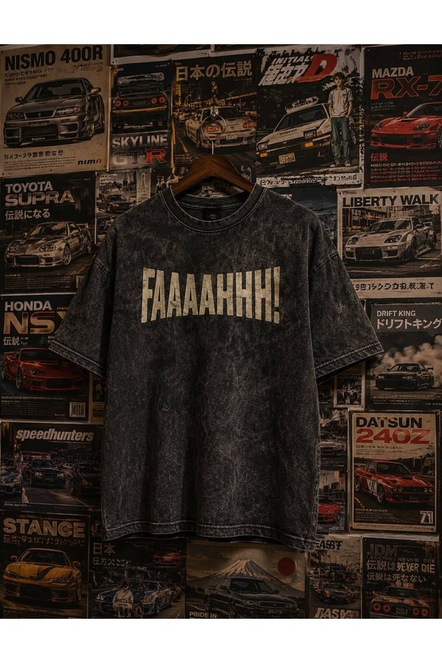 The Favorite of Street Fashion: Washable Black Unisex Oversize T-Shirt 👟
