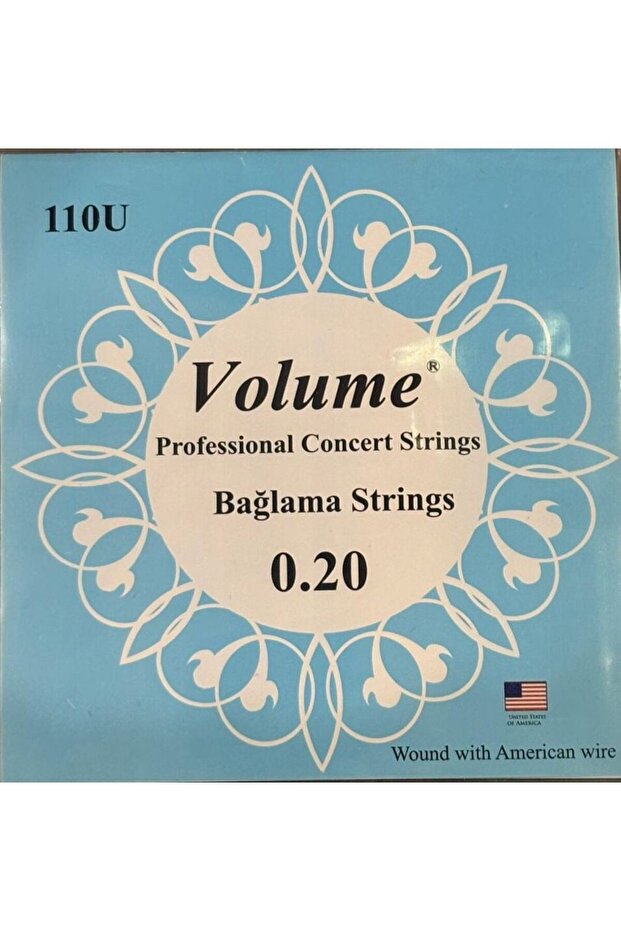 Volume Vol0.20 Binding Wire |   Volume Series 0.20 Saz Teli