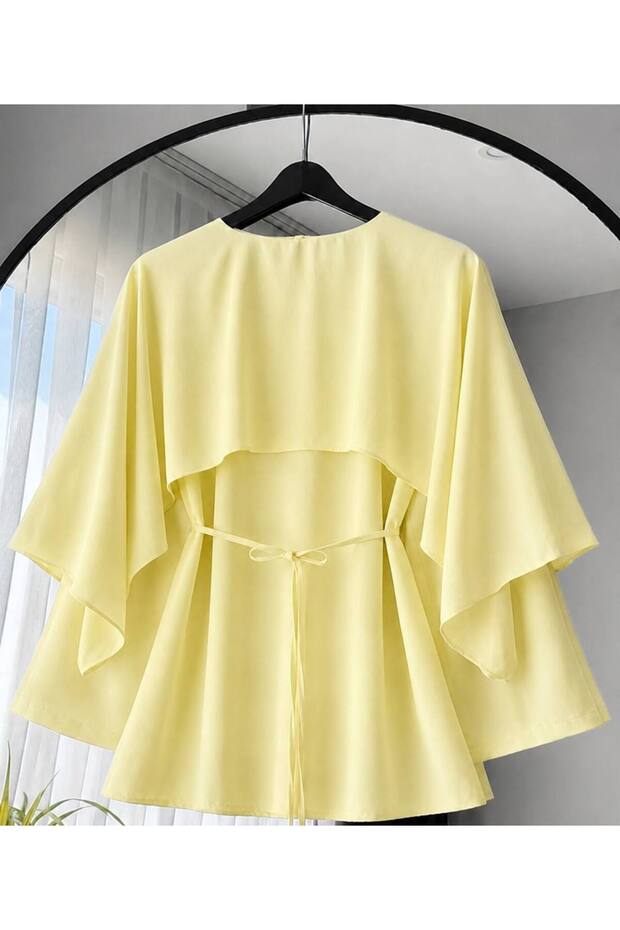 Shawl Style Hijab Tunic Top