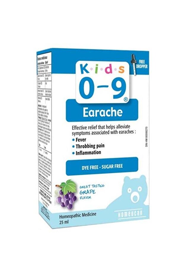 KIDS 0-9 EARACHE 25ML