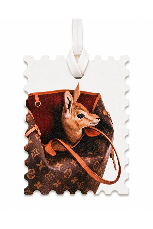 Leather Hanging Charm