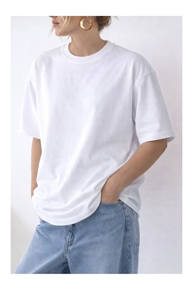 Unisex Basic Oversized T-Shirt