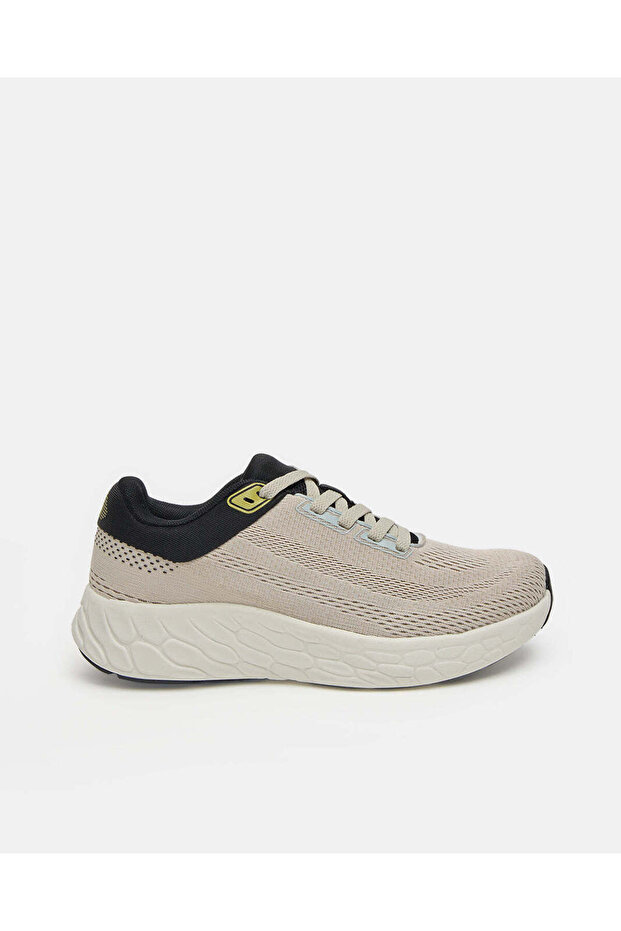Women Beige Flyknit Trainers