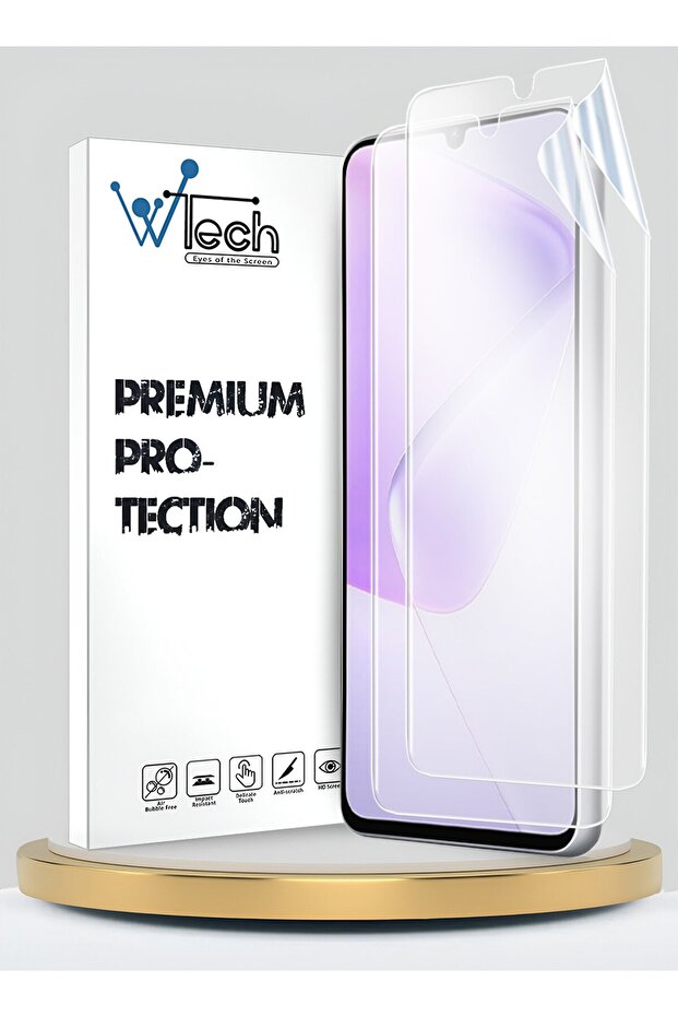 Oukitel C6 5G 2025 Premium Hydrogel Film Thin and Flexible 2 Pack Clear