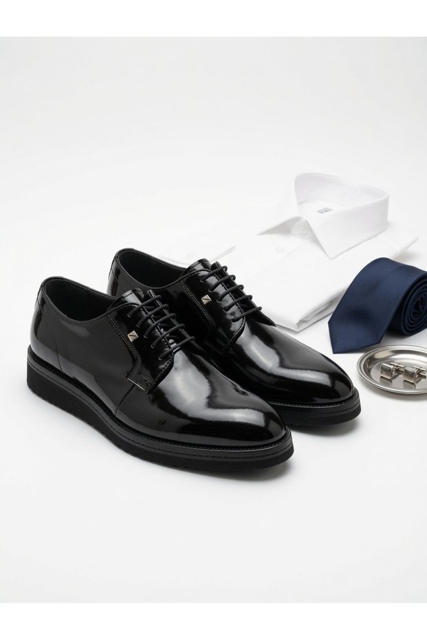 -Genuine Leather Casual Men's Shoes
