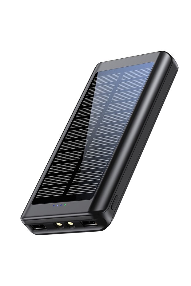 Power Bank Ultra-thin Portable Charger 30000mAh Large Capacity External Battery Pack with LED Flashlight