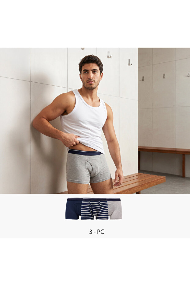 PACK OF 3 MENS TRUNKS