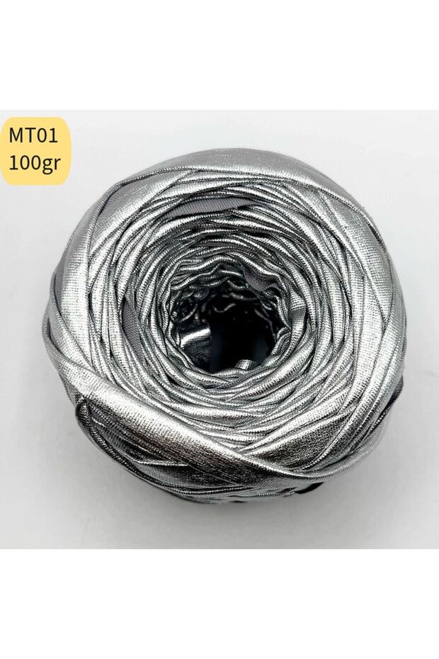 Surplus Stock Metallic Thread 100 Gr Polyester Mt1