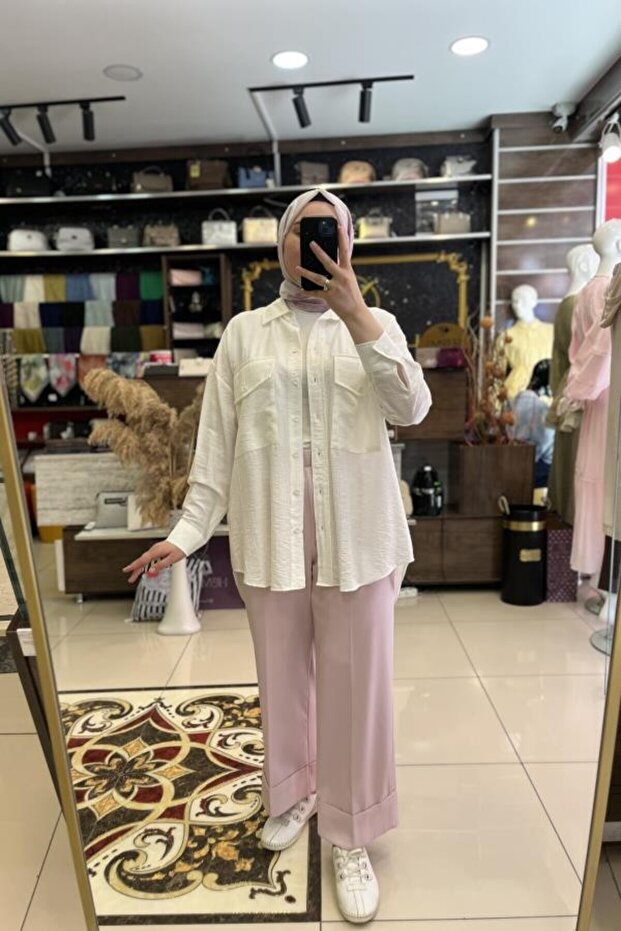 بنطلون مزدوج الساق