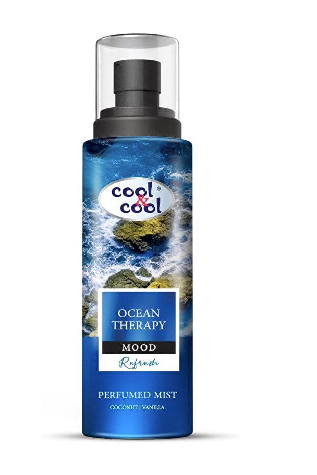 Perfumed Mist Ocean Therapy 250ML - Coconut & Vanilla, Refreshing Tropical Body Mist for Men & Women