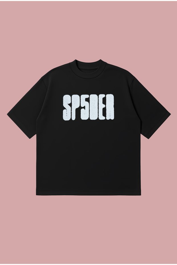 Phantom Sp5Der Printed Oversize Boxy Cut Unisex 100% Cotton Tshirt | Streetwear