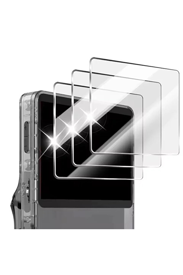 3PCS Glass 4 IN 1 Storage Case Game Console Travel Carrying Bag Screen Protectors Tempered Glass Fil
